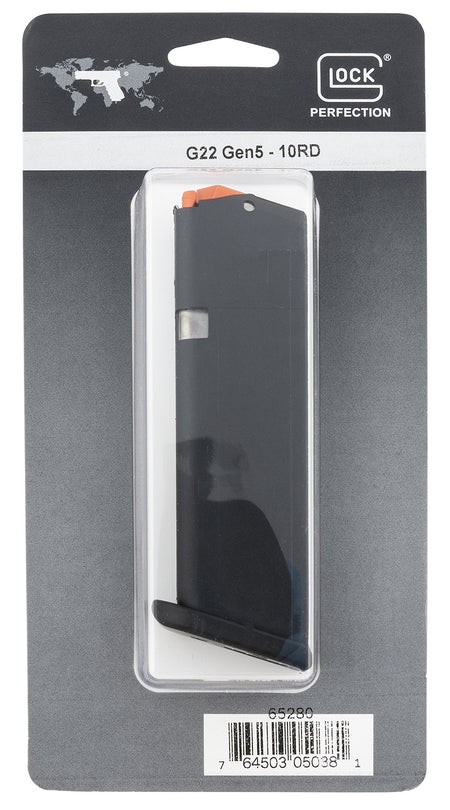 Glock 65280 G22/35 Gen5 Magazine 10rd .40 S&W Black Polymer