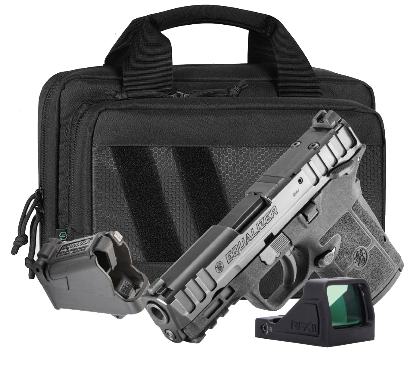 S&W EQUALIZER 14718 9MM OR TS CARRY ON BUNDLE