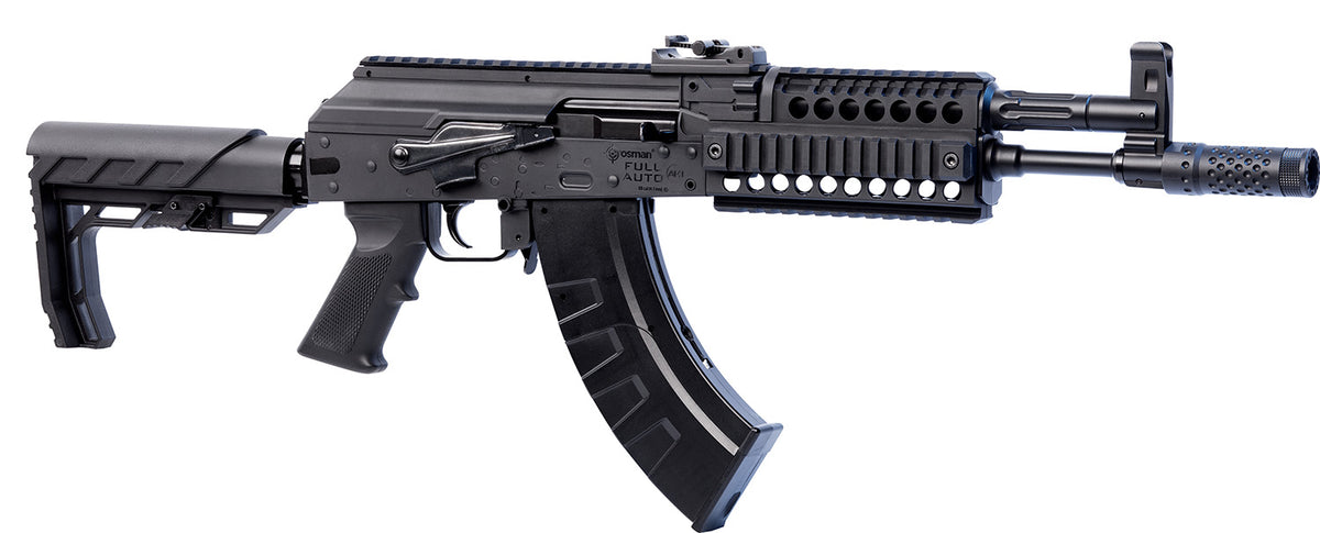 Crosman Full Auto AK1 CO2 .177 Caliber Air Rifle 28rd Foldable Adjustable Buttstock