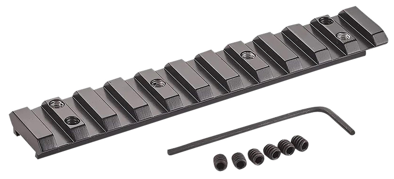 Henry HLPA001 Picatinny Optic Adapter 0 MOA Gloss Black Henry Big Boy Compatible