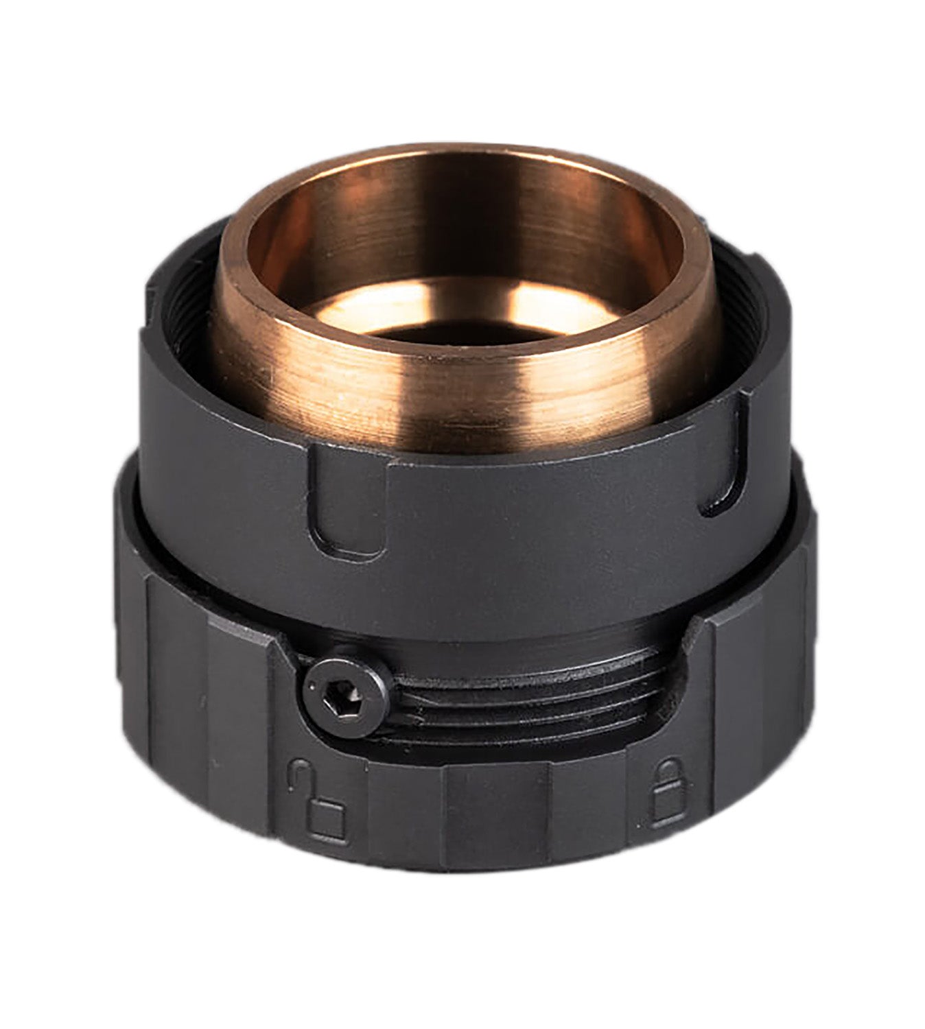 SilencerCo AC622 ASR Mount for Charlie Series Suppressors, Black Steel