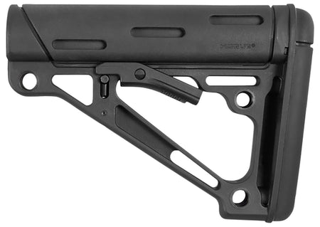 Hogue Mil-Spec AR-15/M16 Collapsible Stock Black OverMolded Rubber Anti-Rattle Design