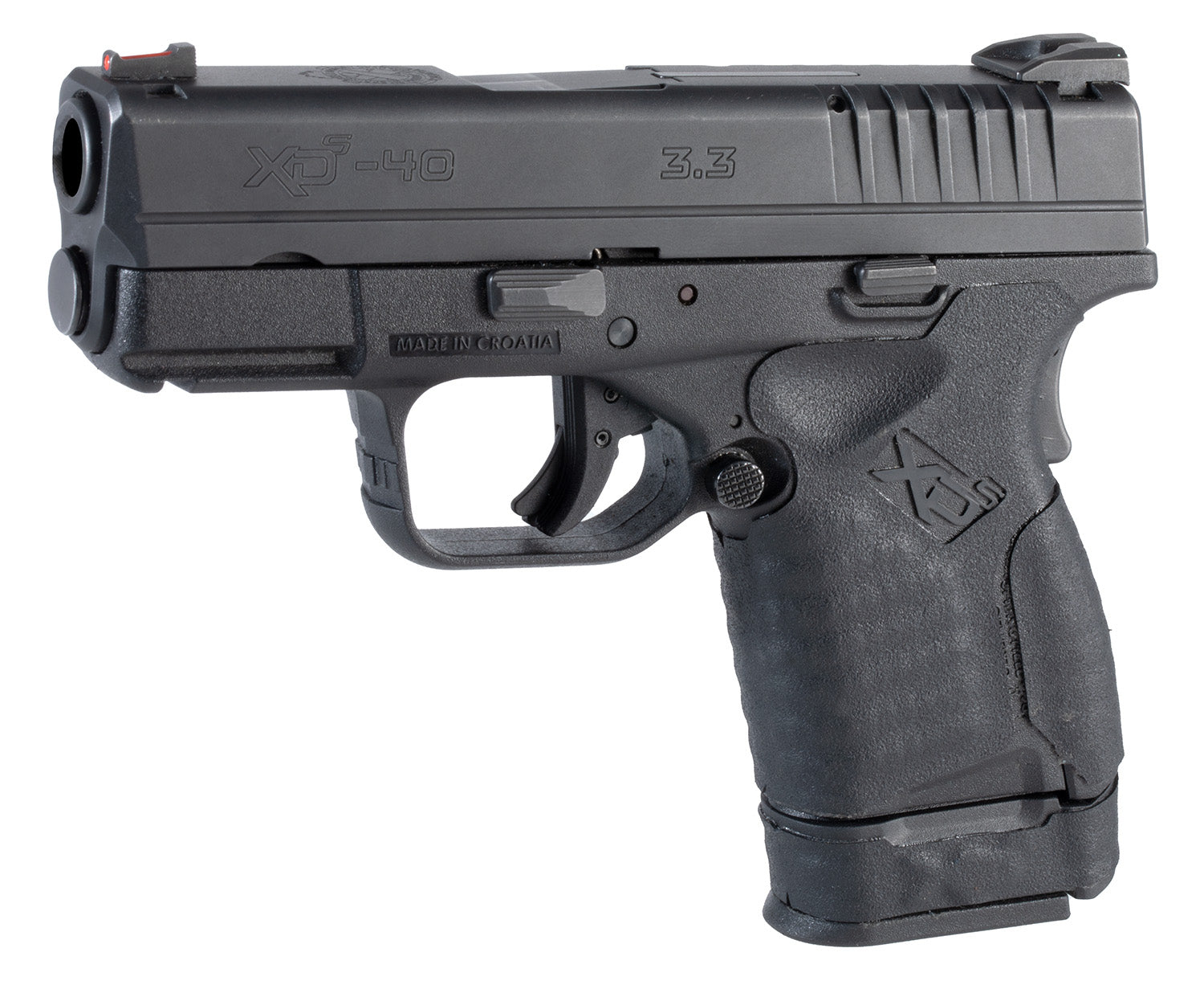 Hogue Wrapter Adhesive Rubber Grip Grain Texture Black for Sig Sauer P320 Full Size Medium Grip Module
