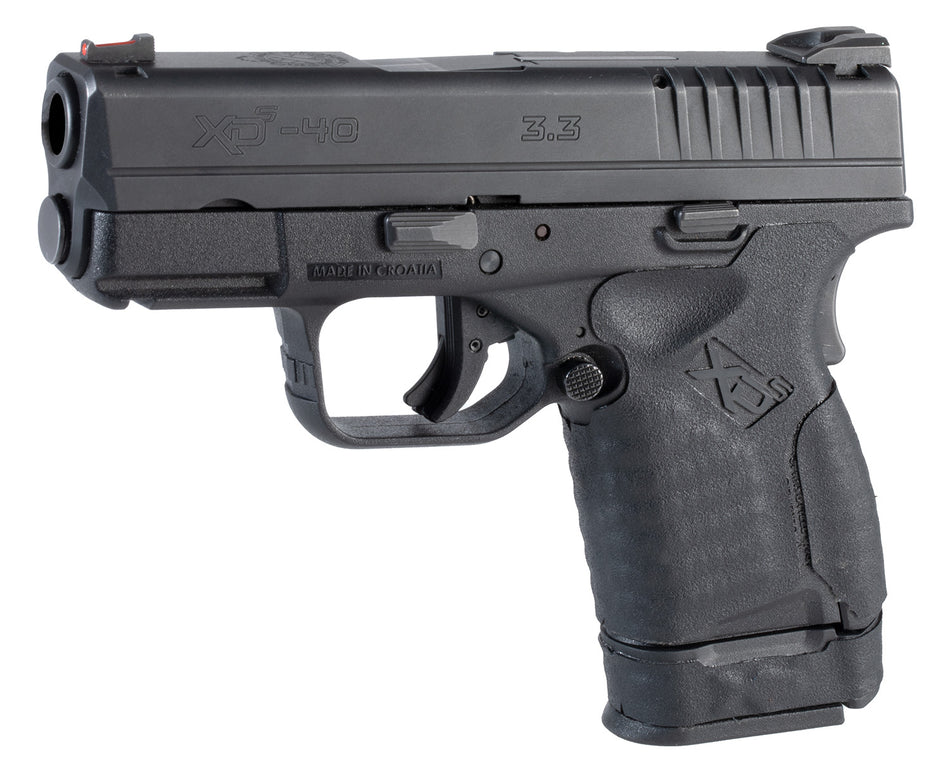 Hogue Wrapter Adhesive Rubber Grip Grain Texture Black for Sig Sauer P320 Full Size Medium Grip Module