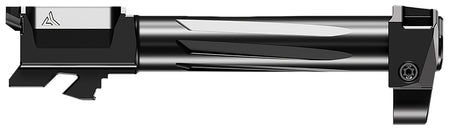 Radian Weapons Ramjet Afterburner 9mm Luger Barrel Combo for Glock 19 Gen3 Black Stainless Fluted