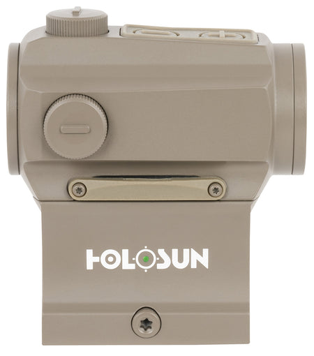 Holosun E403BGRFDE Flat Dark Earth Green Dot 20mm Micro Sight with Co-Witness Mount