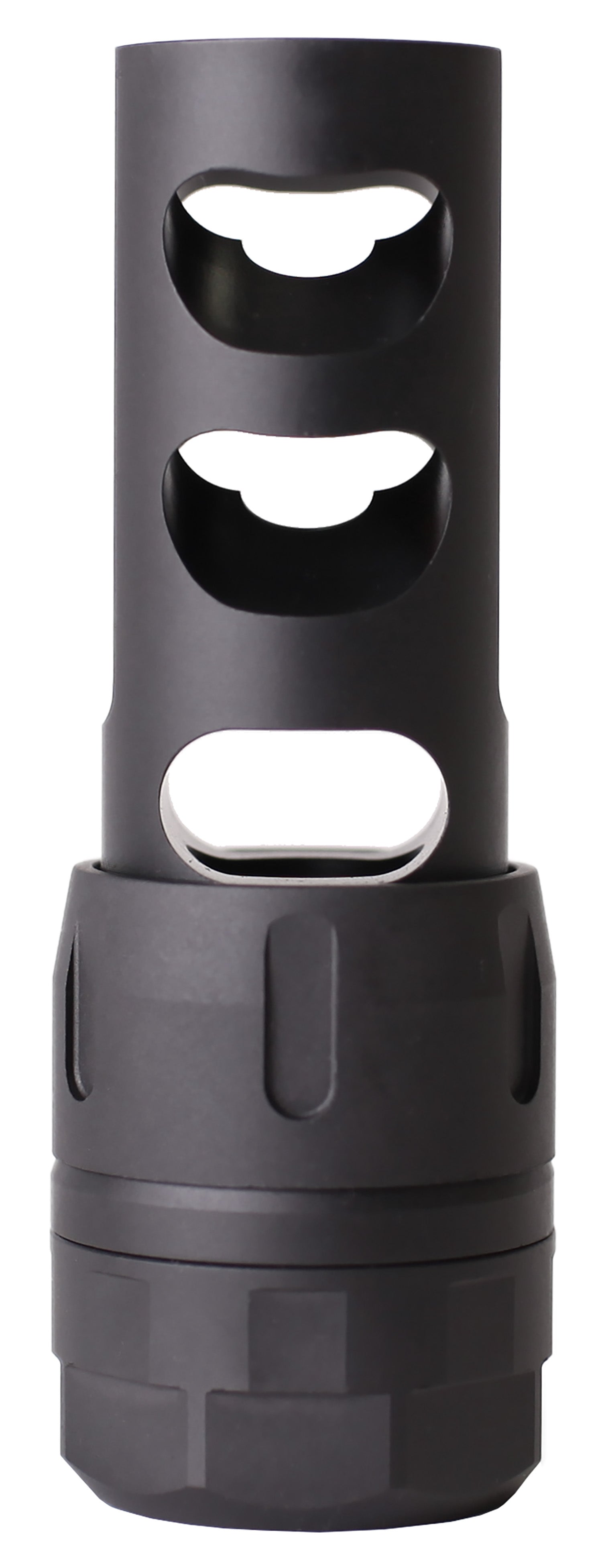 Nosler 97200 Black 3-Port Recoil-Reducing Muzzle Brake 5/8"-24 tpi for .243 Caliber