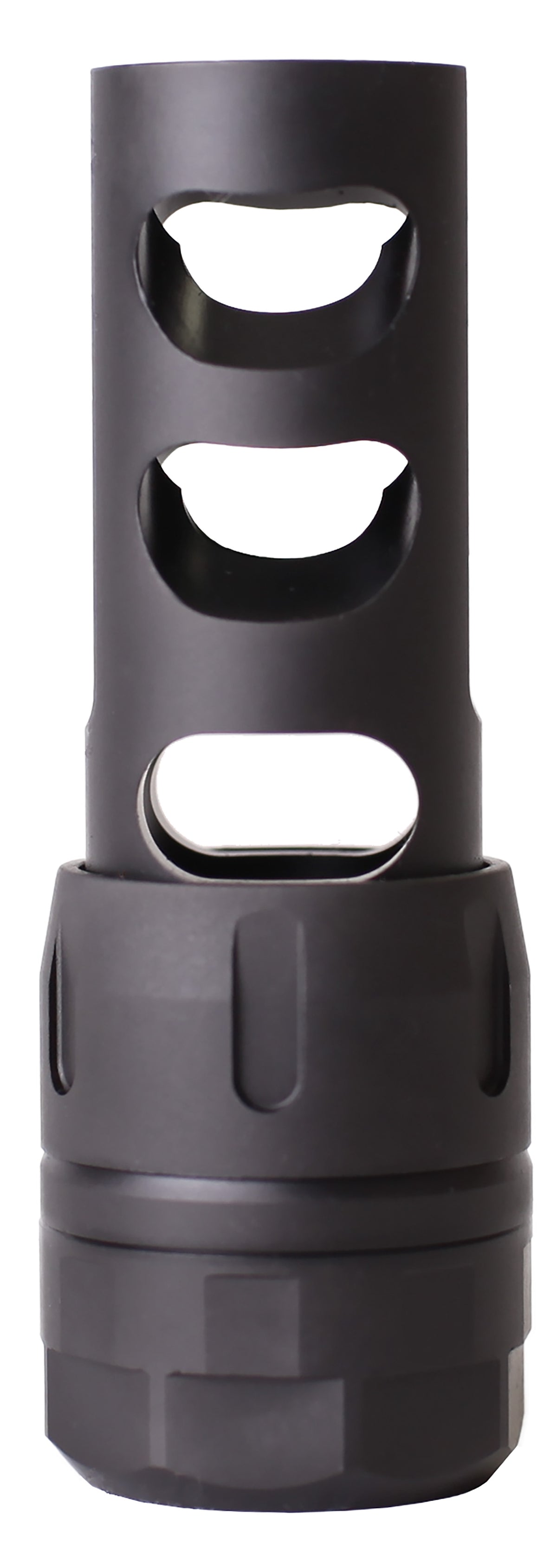 Nosler 3-Port Muzzle Brake .338 Caliber Black 5/8"-24 Thread Pitch