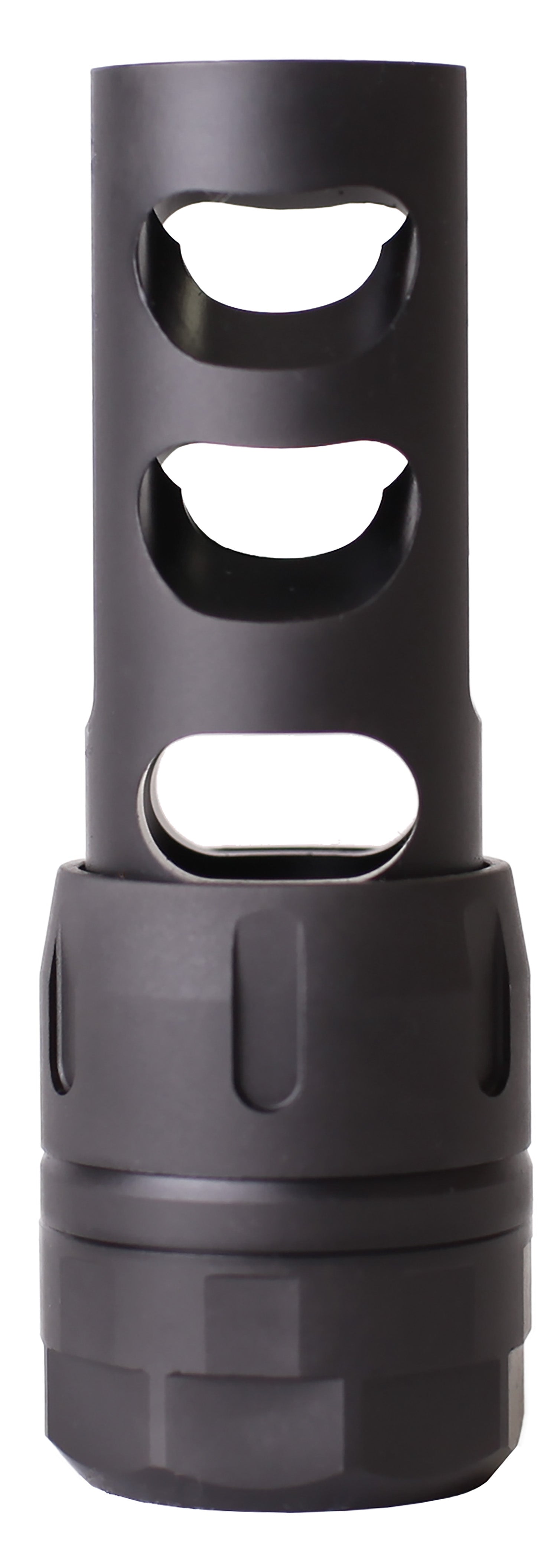 Nosler 3-Port Muzzle Brake .338 Caliber Black 5/8"-24 Thread Pitch