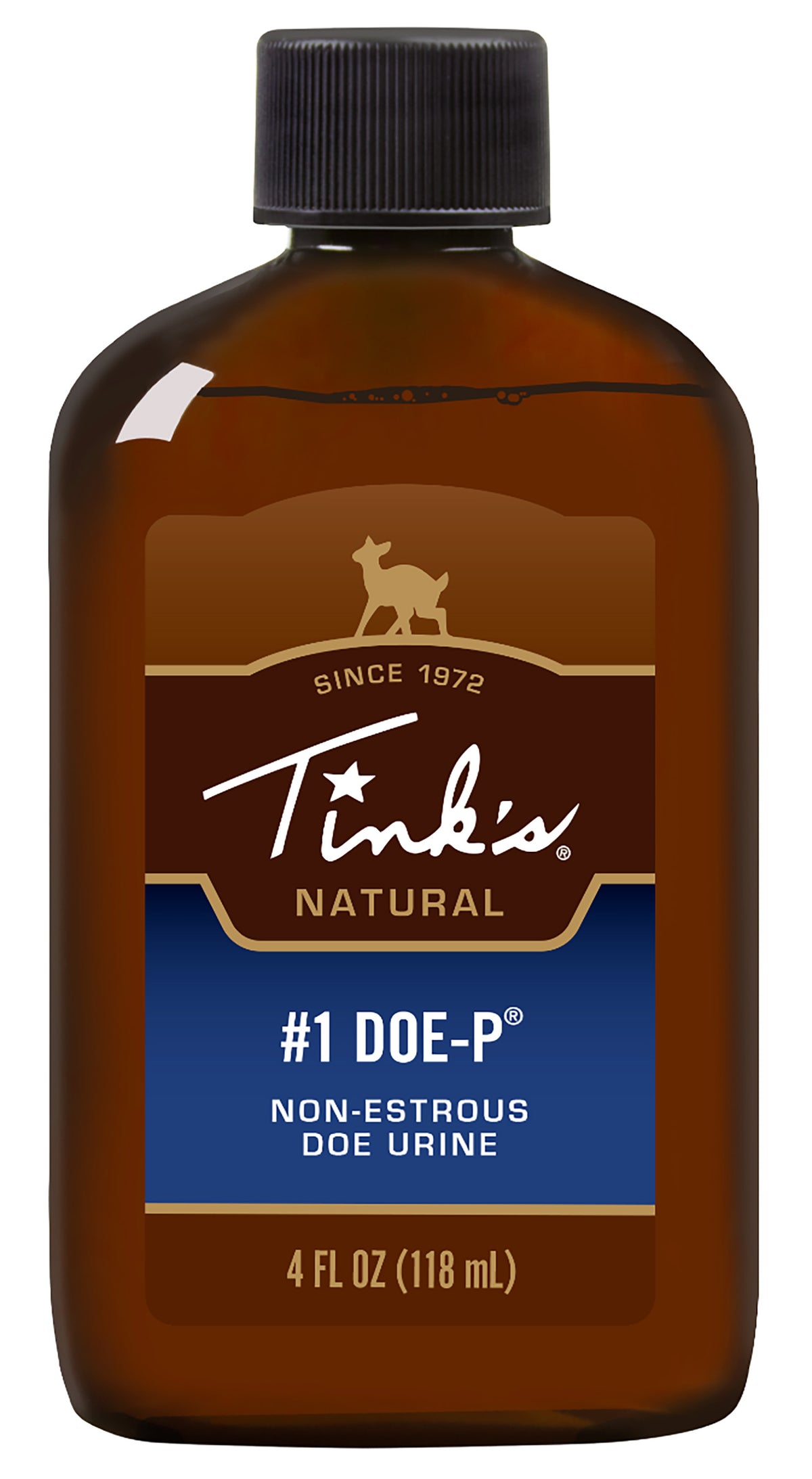 Tinks 4oz #1 Doe-P Deer Attractant Plastic Bottle W6216