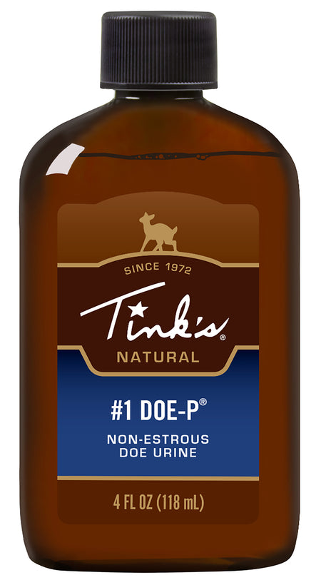 Tinks 4oz #1 Doe-P Deer Attractant Plastic Bottle W6216