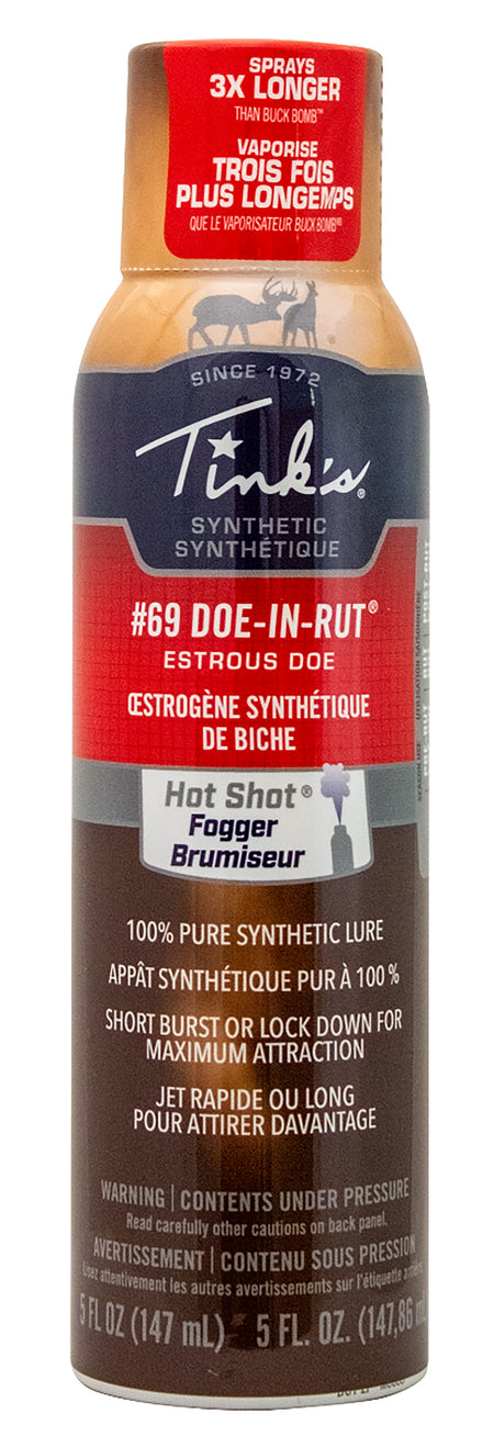Tinks #69 Synthetic Doe-In-Estrus Deer Attractant Adjustable Fogger 5 oz