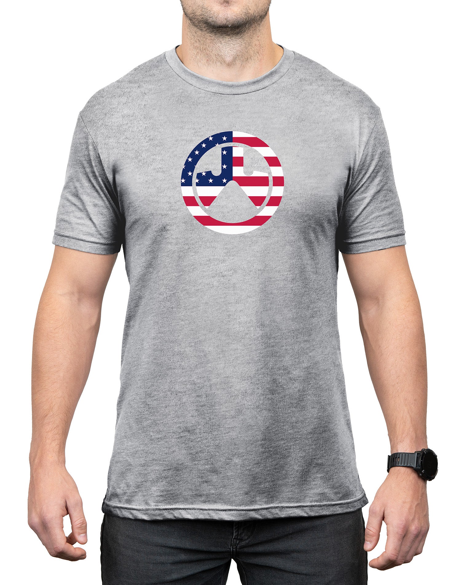 Magpul Independence Icon Short Sleeve T-Shirt Athletic Gray Heather Cotton/Poly Small