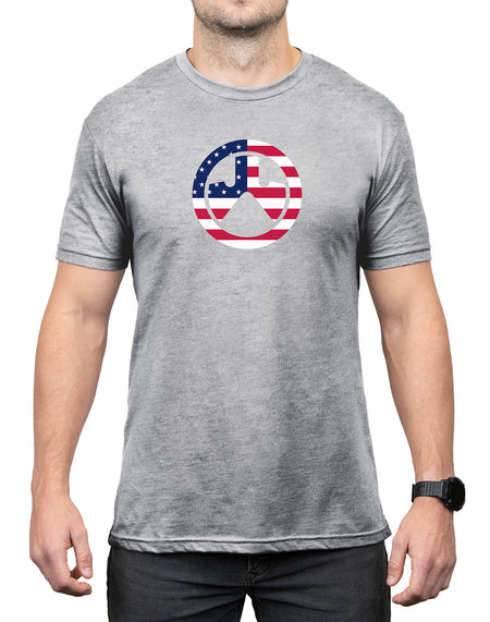 Magpul Independence Icon Short Sleeve T-Shirt Athletic Gray Heather Cotton/Poly Small