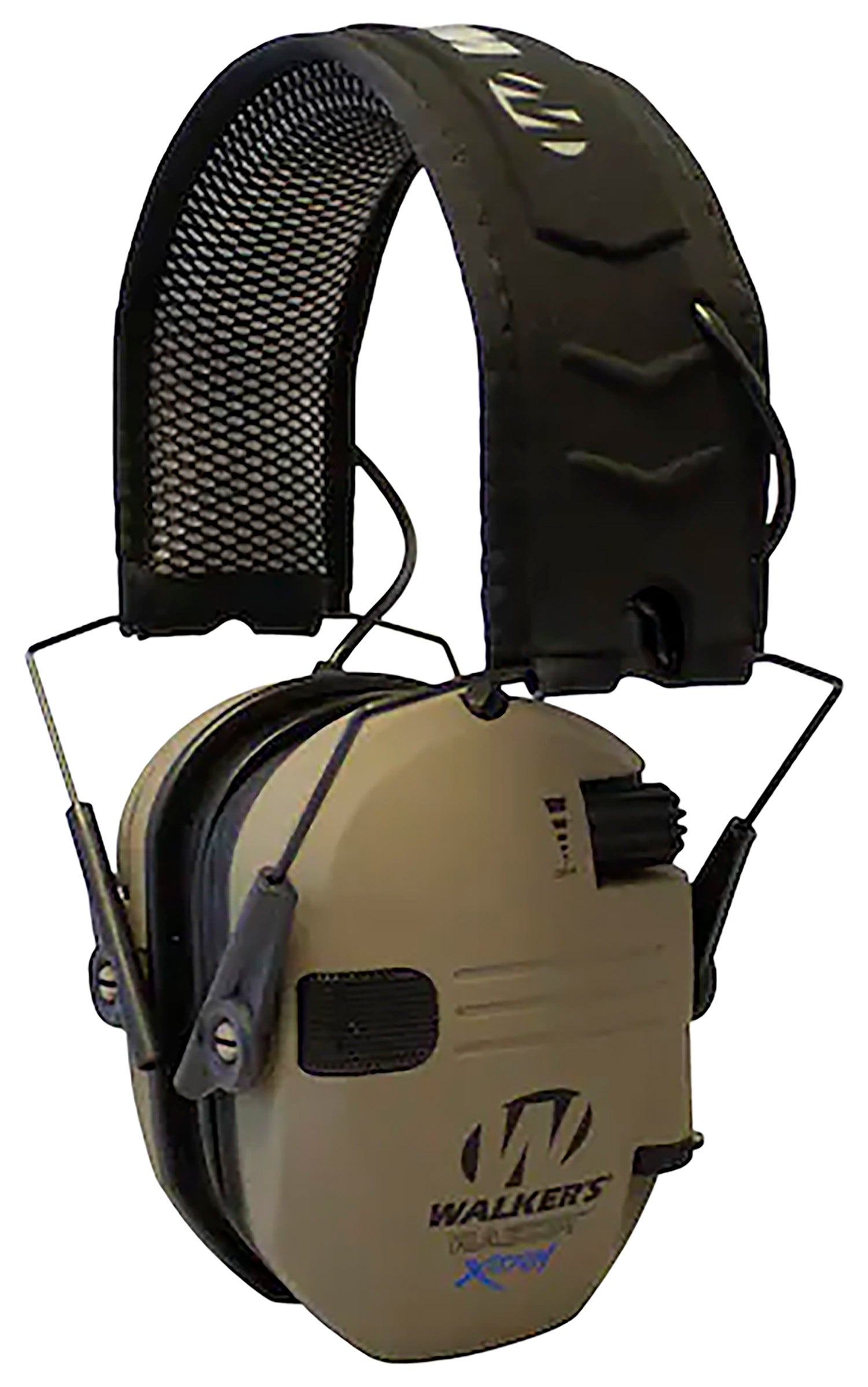Walker's 21 dB Razor X-TRM Digital Electronic Hearing Muff Over the Head Flat Dark Earth