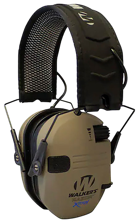 Walker's 21 dB Razor X-TRM Digital Electronic Hearing Muff Over the Head Flat Dark Earth