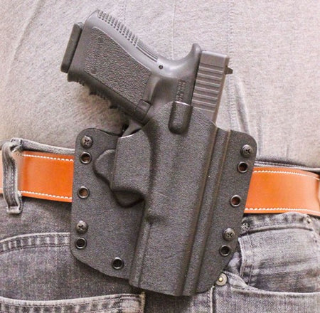 DeSantis SL Raptor RH Kydex IWB OWB Holster Black for Glock 19/23