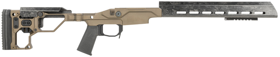 Christensen Arms MPR Billet Aluminum Chassis Desert Brown for Remington 700 Short Action with 14 Inch FFT Handguard