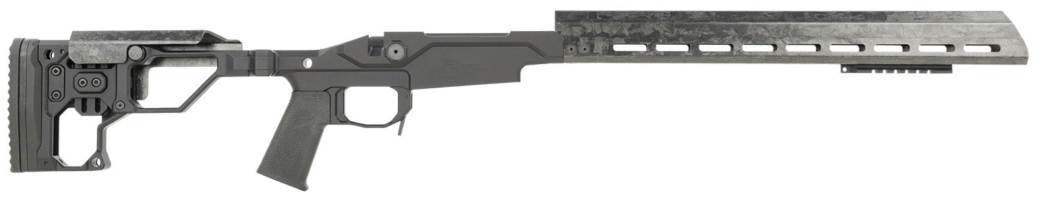 Christensen Arms MPR Billet Aluminum Chassis Black for Remington 700 Long Action with 17 Inch FFT Handguard