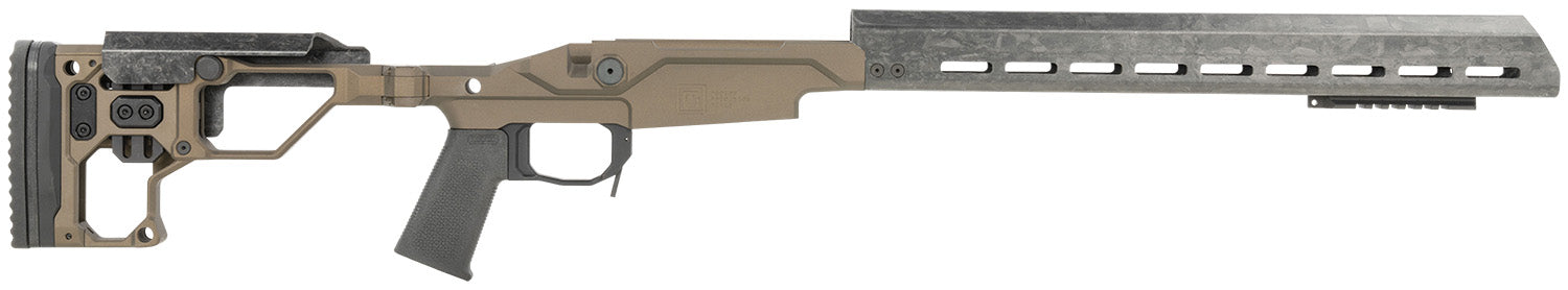 Christensen Arms Modern Precision Rifle Chassis for Rem 700 Long Action in Desert Brown