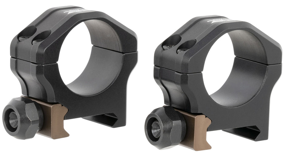 Christensen Arms PRSR-X2 Ultralight 1-Inch Low Scope Rings Black Anodized