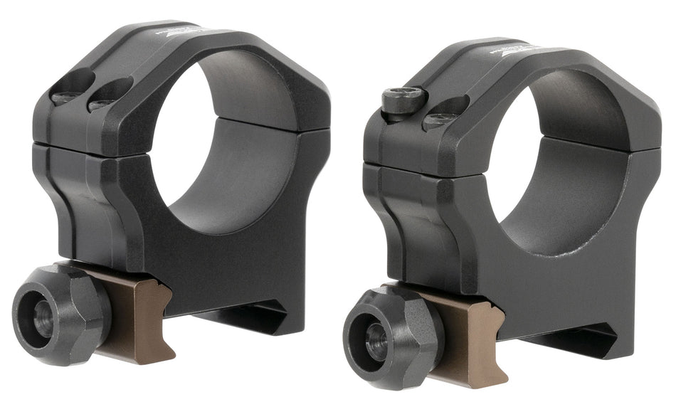 Christensen Arms PRSR-X2 Ultralight 1-Inch Medium Scope Rings Black Anodized