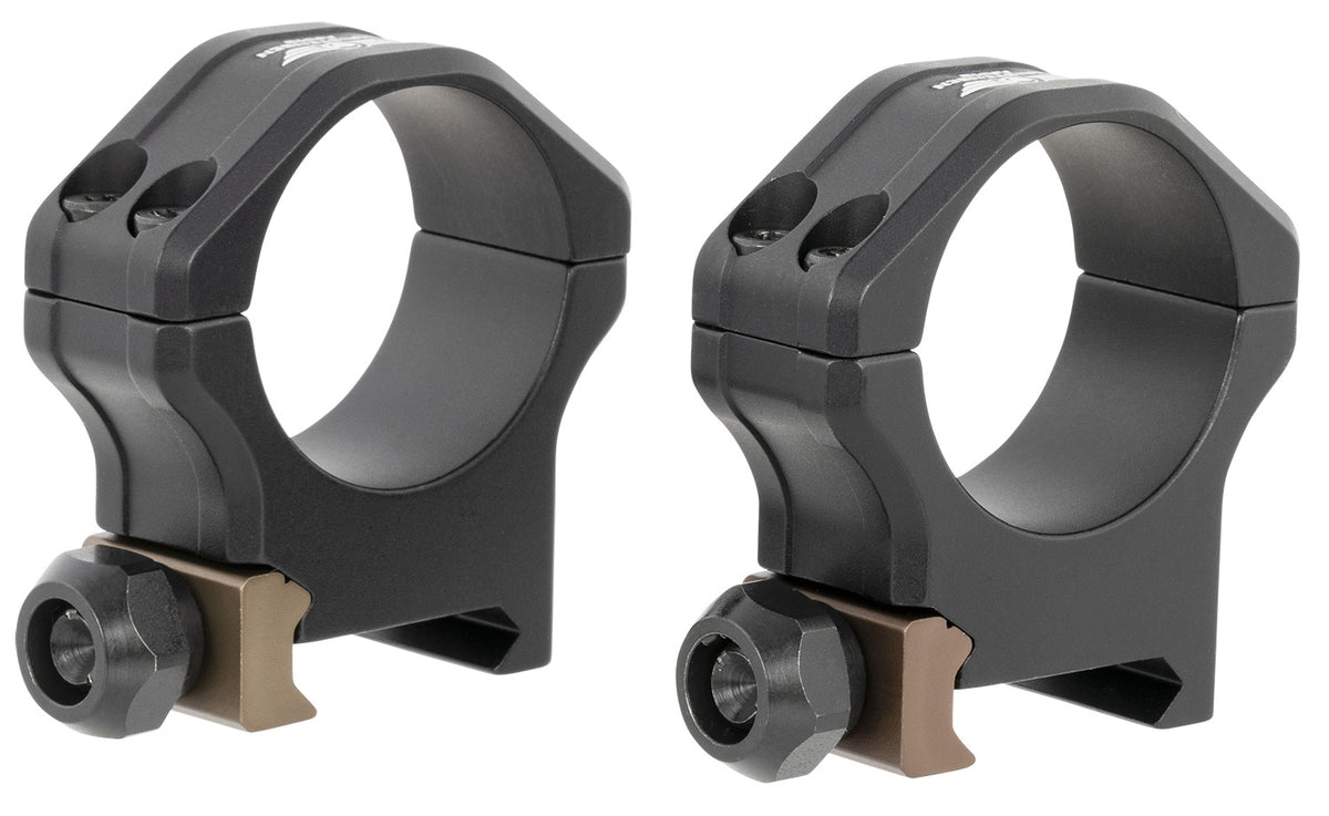 Christensen Arms PRSR-X2 Ultralight 30mm Medium Scope Rings Black Anodized