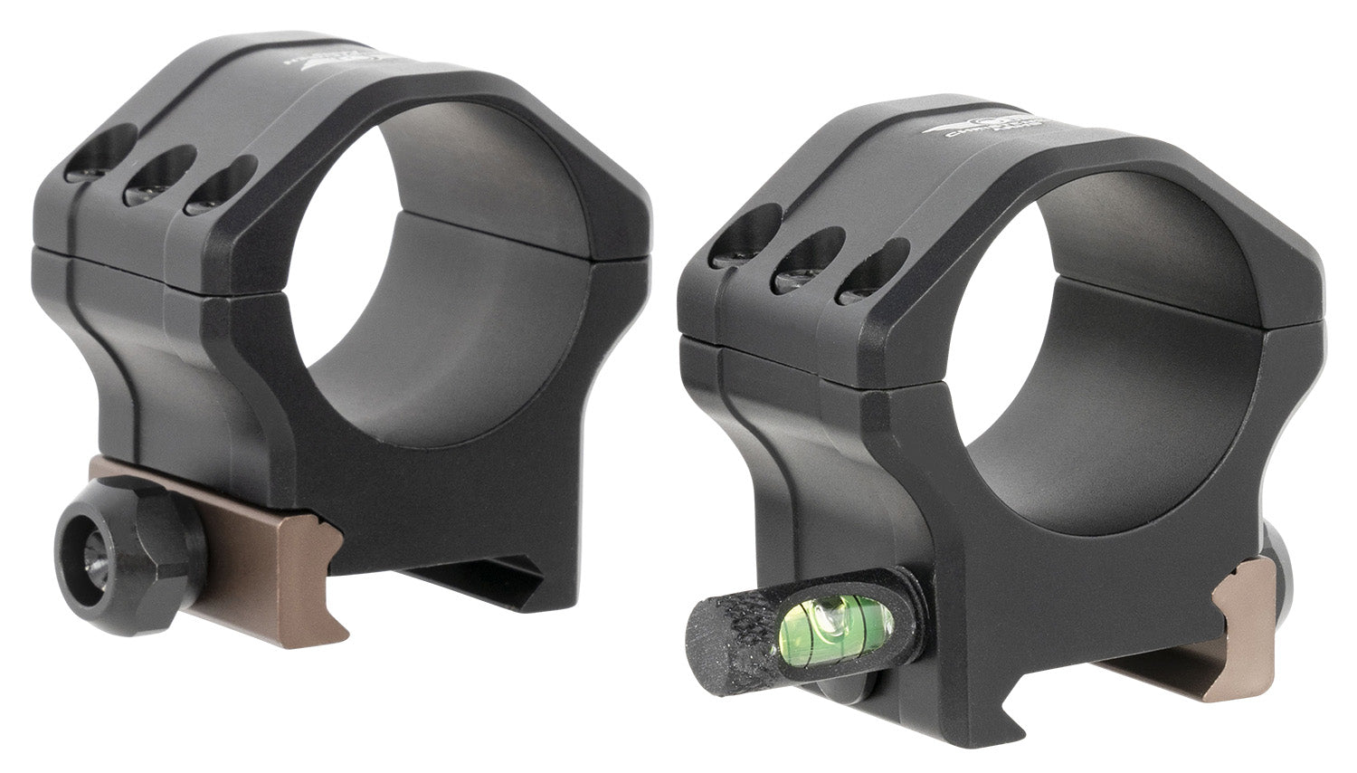 Christensen Arms PRSR-HD Tactical 30mm Medium Scope Rings Black Anodized