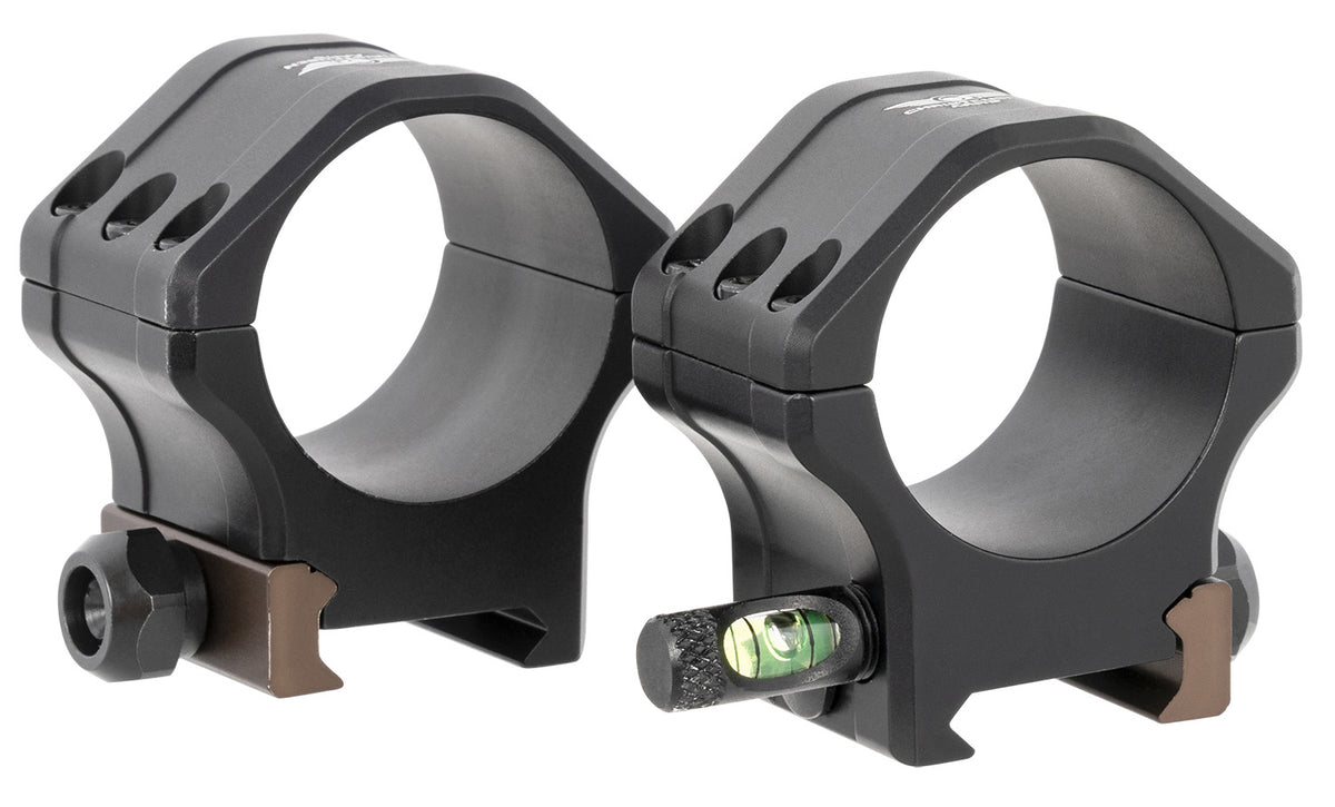 Christensen Arms PRSR-HD Tactical 34mm Medium Scope Rings Black Anodized