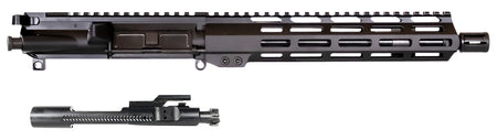 Aim Sports Complete Upper Assembly AR5CUB8 AR-15 5.56x45mm NATO 10.50" Nitride Barrel 10" M-LOK Black Anodized