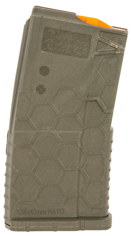 Hexmag HX1020AR15ODG AR-15 10 Round 5.56x45mm Shorty Magazine OD Green Polymer
