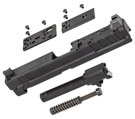 Springfield Armory XD OSP 4" 9mm Luger Black Slide Kit Suppressor Height Night Sights Includes Cover Plates