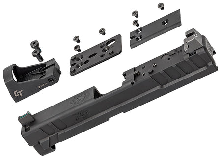 Springfield Armory XD OSP 9mm Black Steel Slide w/ Optics Cut Suppressor Night Sights & Crimson Trace Red Dot