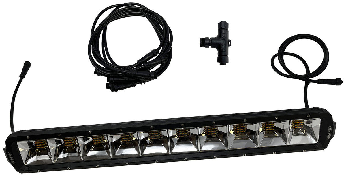 Foxpro Mud Cutter Bowfishing System Add-On Light MUDCT White Black