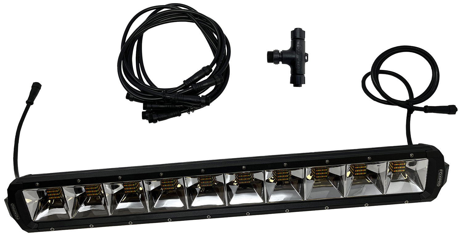 Foxpro Mud Cutter Bowfishing System Add-On Light MUDCT White Black