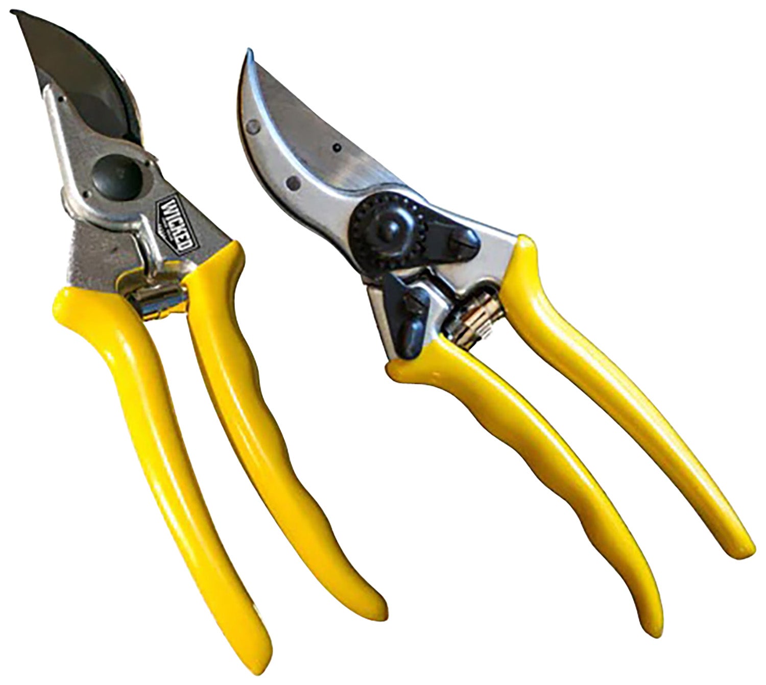Wicked Tree Gear WTG017 Wicked Tough Hand Pruner Aluminum/Yellow Handle