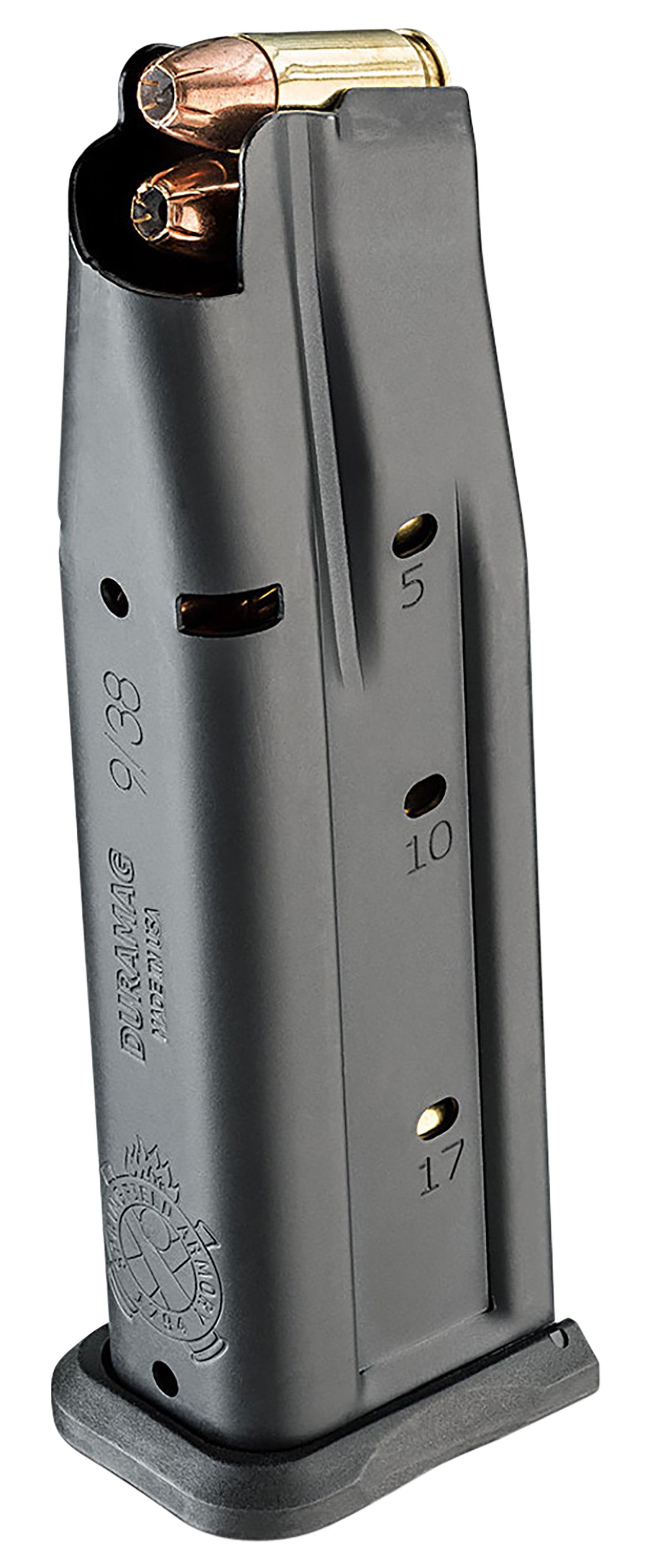 Springfield 1911 Prodigy 17-Round Double Stack 9mm Black Steel Magazine