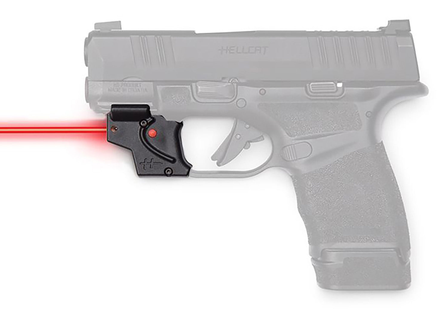Viridian E-Series Red Laser 9120079 Springfield Hellcat Trigger Guard Mount 25 Yard Range Black