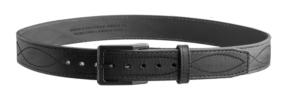 Magpul Tejas El Pistolero Black Leather Gun Belt 46" 1-1/2" Wide Buckle Closure