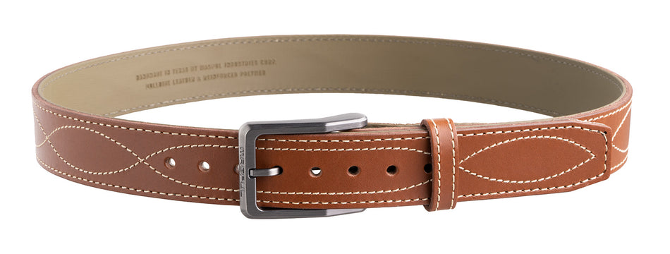 Magpul Tejas El Pistolero Light Brown 1.50" Wide 46 Inch Bull Hide Belt