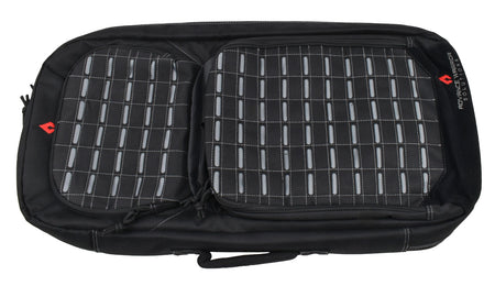 Advance Warrior Solutions Frame 28" L Black Polyester Rifle Backpack – Dual Pocket, Molle Compatible