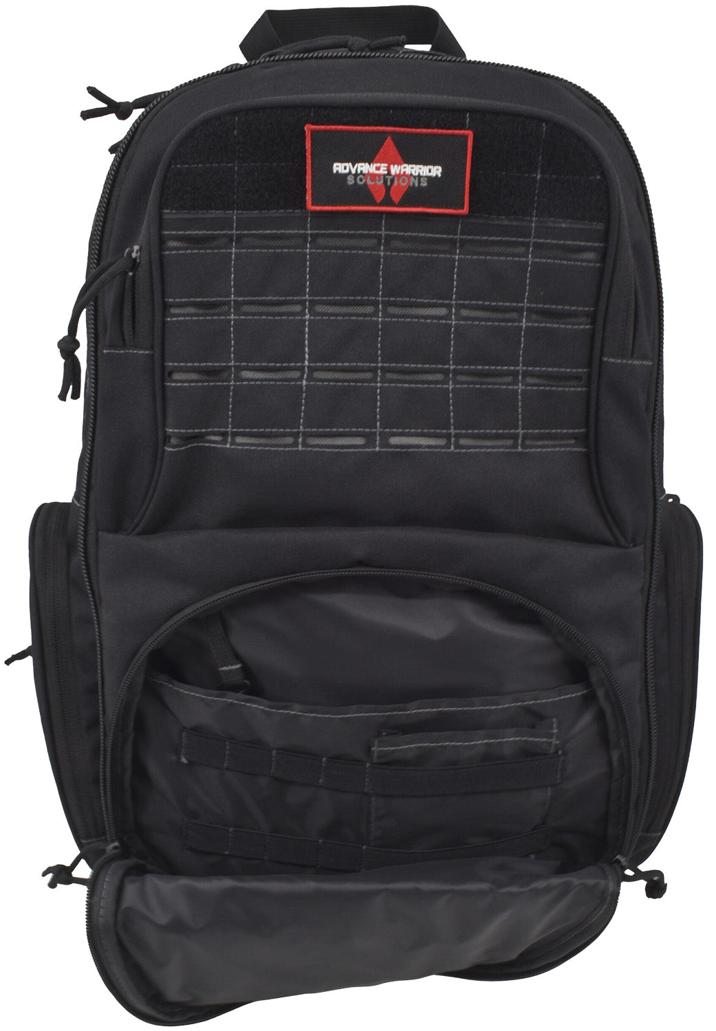 Advance Warrior Solutions JUG5DBPBL Black 600D Polyester Juggernaut 5-Day Pack with Frame Extender