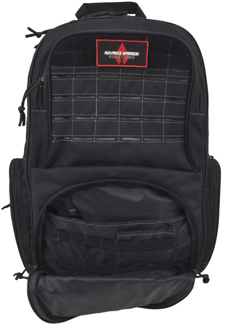 Advance Warrior Solutions JUG5DBPBL Black 600D Polyester Juggernaut 5-Day Pack with Frame Extender