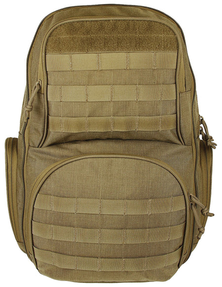 Advance Warrior Solutions JUG5DBPTN Tan 600D Polyester Juggernaut 5-Day Pack with Frame Extender
