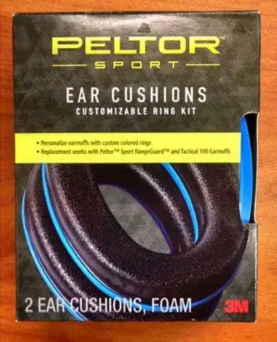 Peltor Sport Customizable Blue Ear Cushion Rings