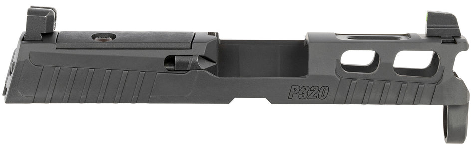 Sig Sauer P320 9mm PVD Black Optic Ready Pro-Cut Slide XRAY3 Sights Compatible ROMEO1-PRO RMR