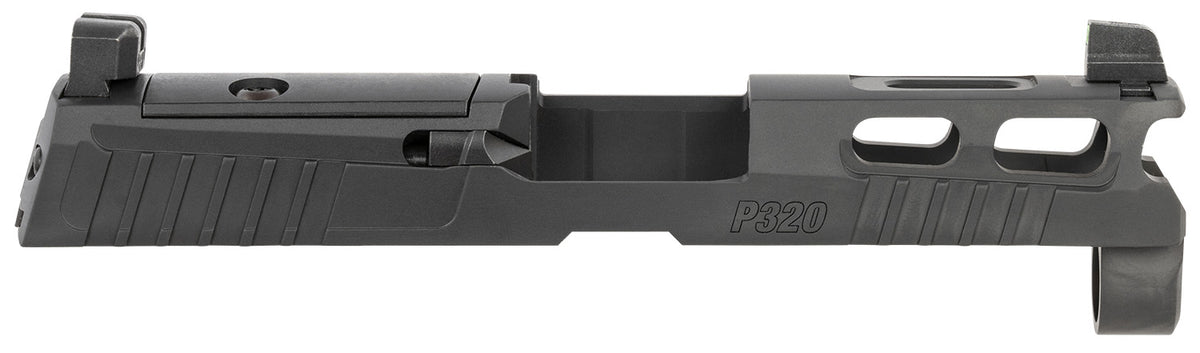Sig Sauer P320 9mm PVD Black Pro-Cut Slide Optic Ready XRAY3 Sights Compatible ROMEO1-PRO RMR