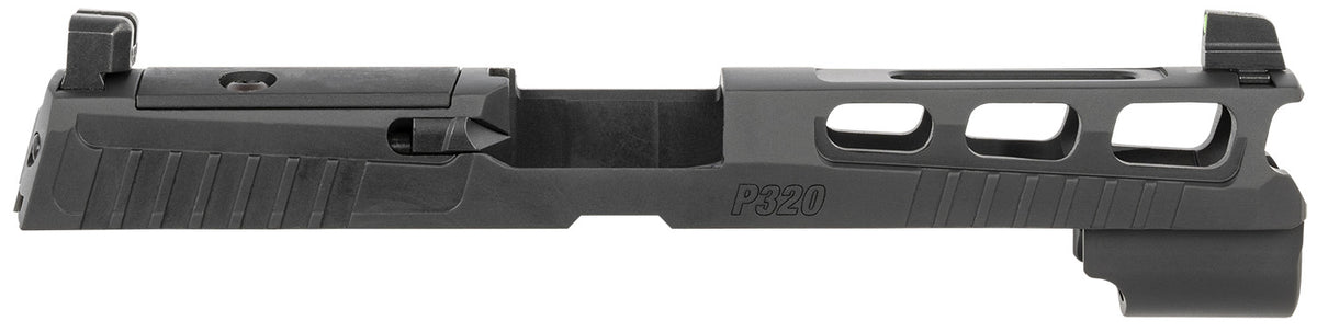 Sig Sauer P320 9mm PVD Black Optic Ready Pro-Cut Slide Suppressor Sights ROMEO1-PRO/ROMEO2/RMR