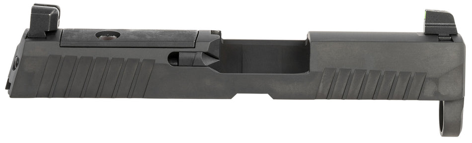 Sig Sauer P320 Slide 9mm Luger Nitride Black Stainless Steel Optic Ready XRAY3 Suppressor Sights Compatible With ROMEO1 PRO ROMEO2