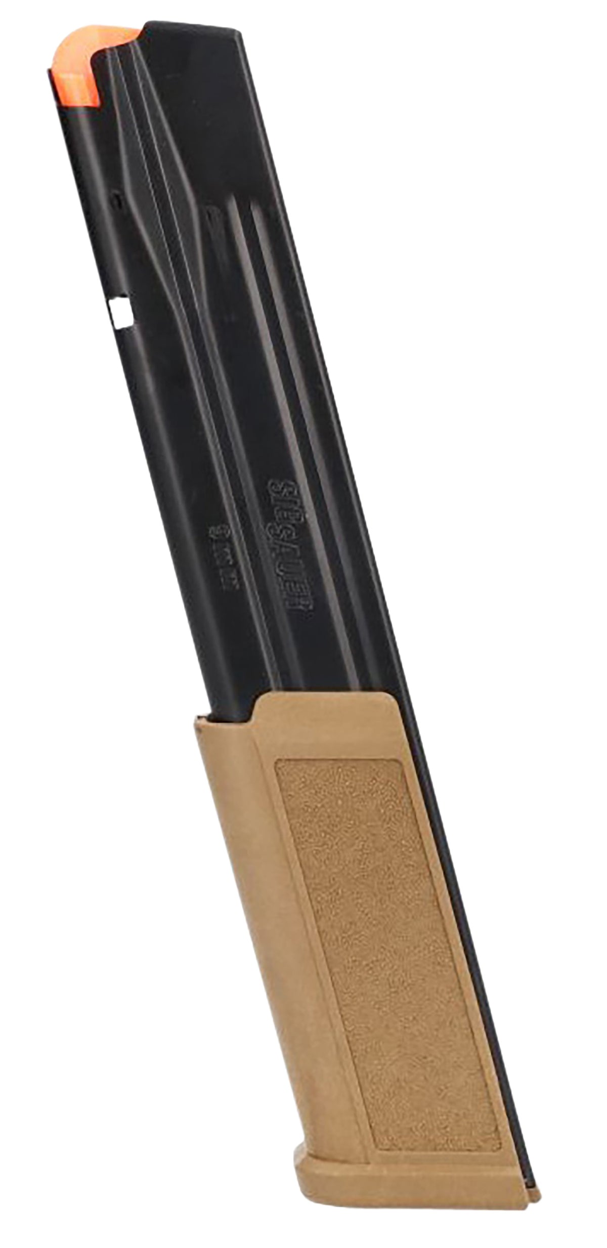 Sig Sauer P320 9mm 30rd Coyote Brown Steel Extended Magazine